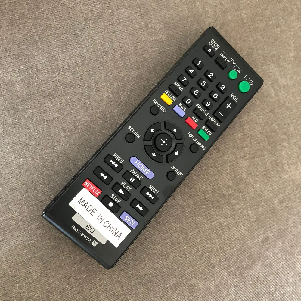CN-KESI подходит для оригинального SONY RMT-B119A RMT-B118P RMT-115a RMT-B111p Blu-ray BD плеер | Электроника
