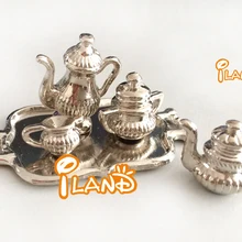 Мини кукольный домик мини-мебель модель аксессуары квадратная пластина металлическое вино