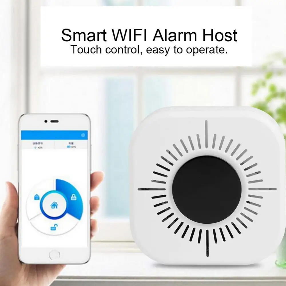 

WIFI Doorbell Home Burglar Security Alarm Kits APP Android IOS Control Security Alarm System Home Door Bell Hardware Accessories