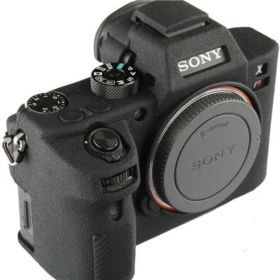 Для sony a7m2 a7II a7r2 a7rII a7sII a7s2 A72 мягкий силиконовый резиновый защитный корпус для камеры чехол кожи Камера сумка Защитная крышка - Цвет: Black