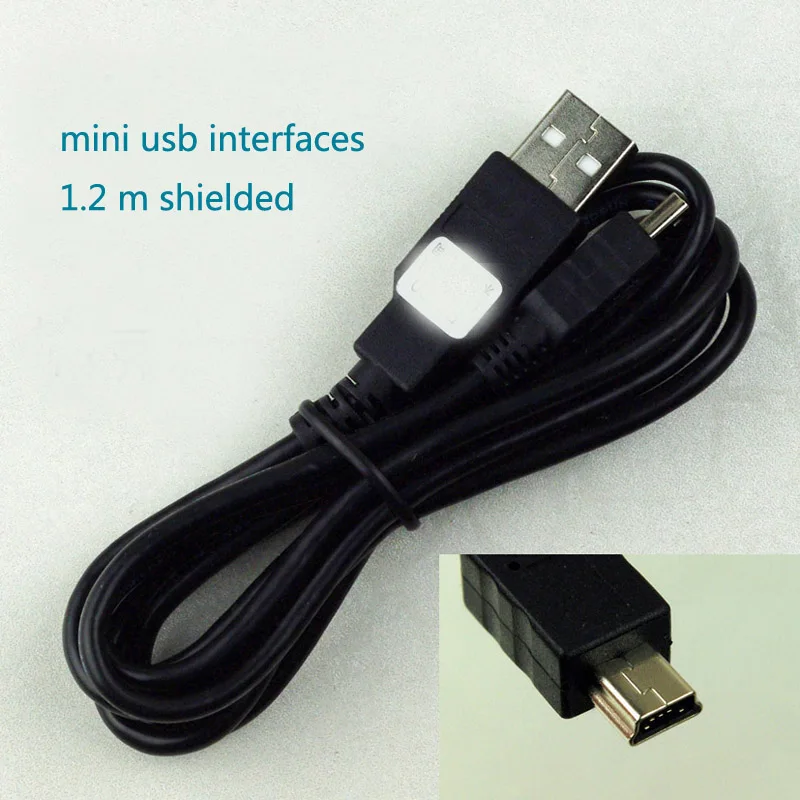 

mini 5pin USB data line 1.2 meters with shield MP3 MP4 navigation data line