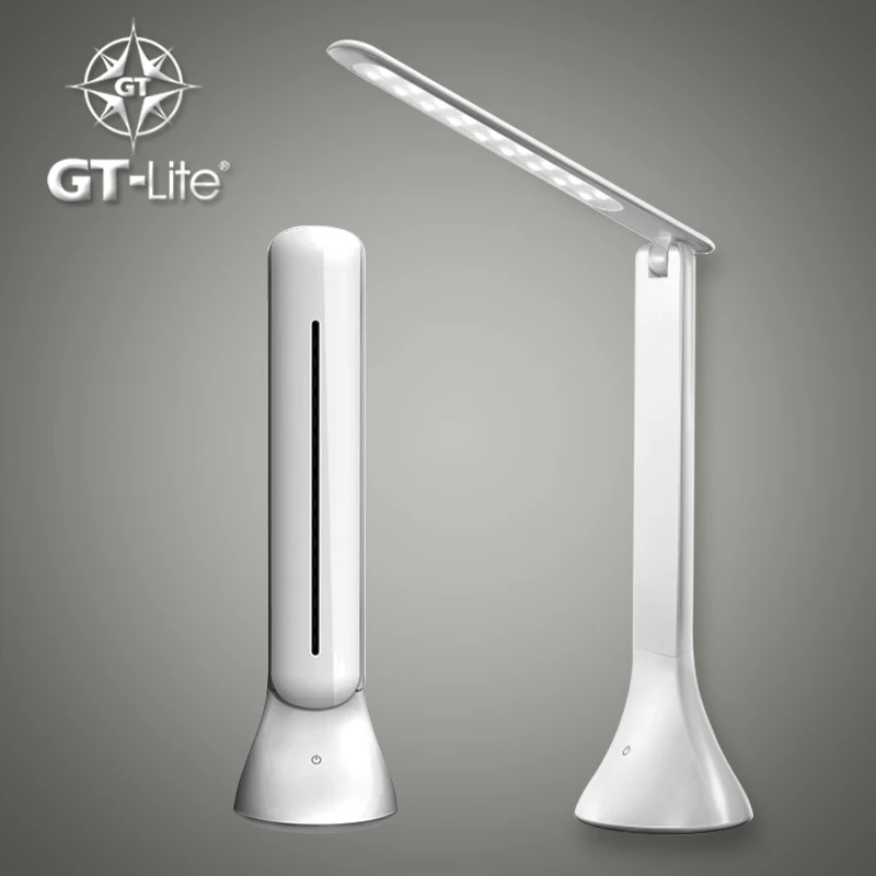 

GT-Lite LED Desk Lamp Dimmable Touch Book Light USB Charging Reading Light Chargeable Table Lamp Portable Folding Lamp GTTL04