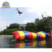Funny Water Games Inflatable Water Jumping Pillow Catapult Blob For Amusement Parks 1