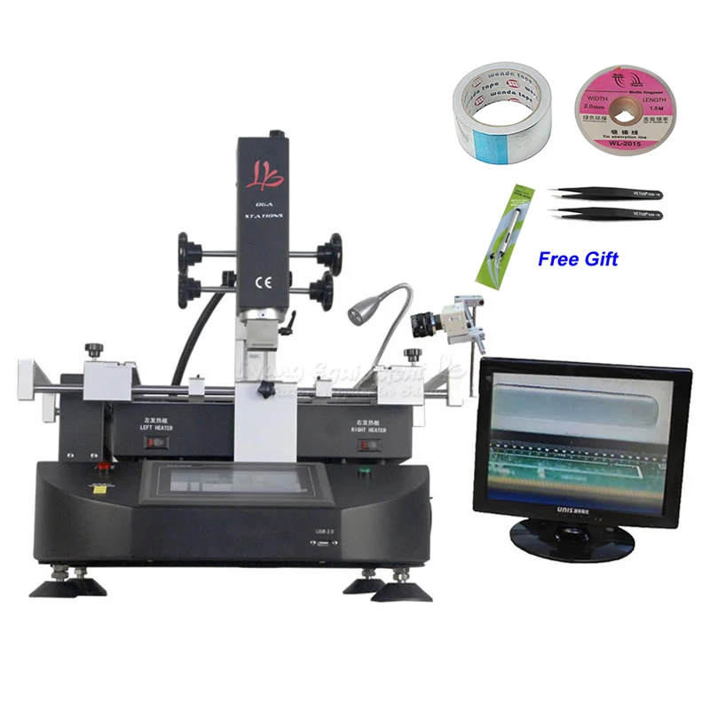 LY R5830C 4500W BGA Reballing Station Hot Air SMD Soldering Machine for