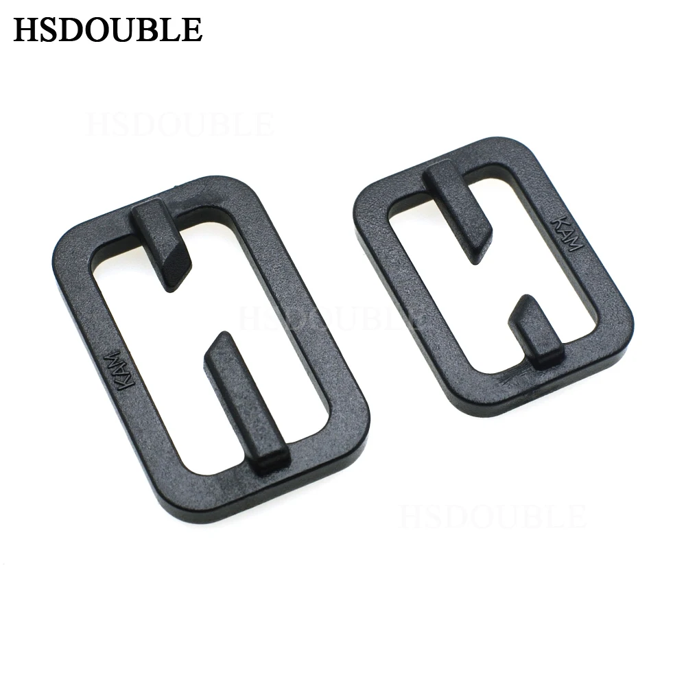 3/4" 1" Tri Glide Slider Adjust Buckle Hardware Plastic Outdoor