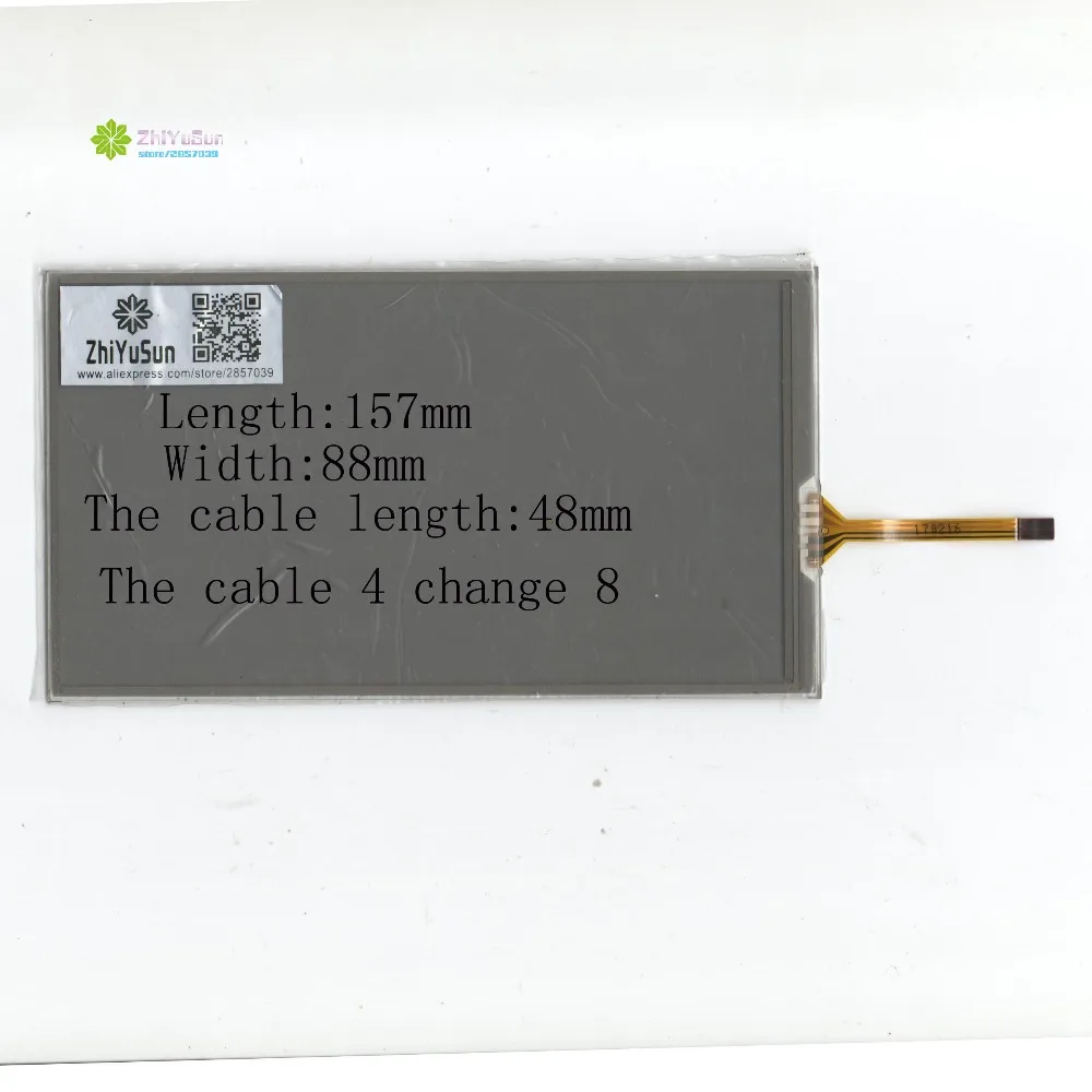 ZhiYuSun wholes 170216 157 мм * 88 6 2 дюйма 4 lins сенсорный экран Стекло touchsensor 157*88 Сенсорное
