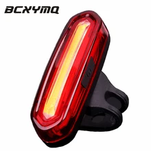 

USB Rechargeable Bike Lights Mountain Bike Taillight Warning Light LED Four Modes Two Colors Variable Light Bicycle Light