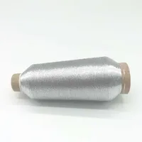 10pcs Metallic Embroidery Thread – 125g Paper Cones, 150D/2 Gold & Silver for Machine Embroidery - Image 5