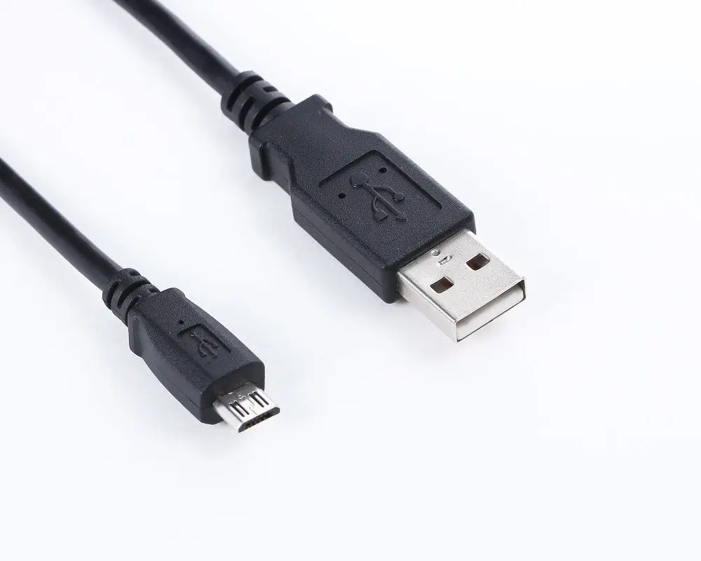micro 5pin USB Charger + Data Cable Cord for Samsung Galaxy Tab 4 7.0 Nook SM-T230NU Tablet