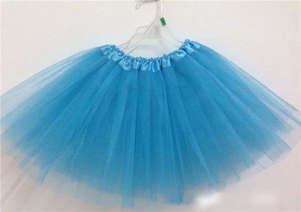 Классическая Женская мини-юбка-пачка для девочек; костюм принцессы; Яркая Летняя Однотонная юбка для вечеринки; одежда - Цвет: 7
