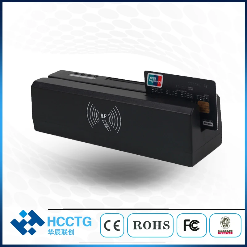 

HCC80 Wholesale Smart Magnetic+IC+NFC RFID Multi-function Card Reader Writer
