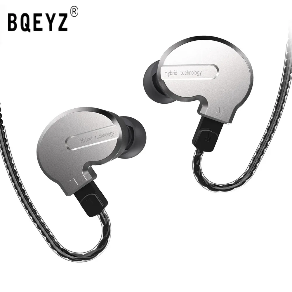 BQEYZ KB1 1BA + 2DD смешанные наушники HIFI bass беговые вкладыши 0 78 альтернативная