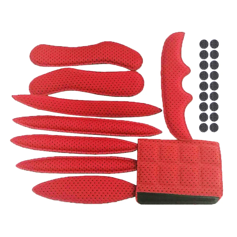 

LOCLE Universal Cycling Helmet Pads Sealed Sponge Bicycle Helmet of Inner Pads Top Protection Helmet Padding Bike Helmet Pads