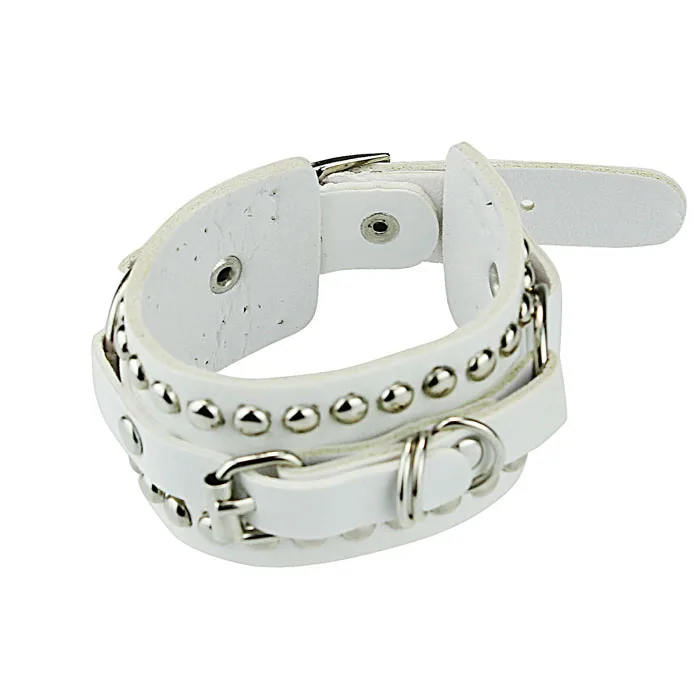 Дизайн унисекс панк стиль заклепки Шпильки кожаные браслеты для пояса браслет для женщин мужские амулетные браслеты Pulsera
