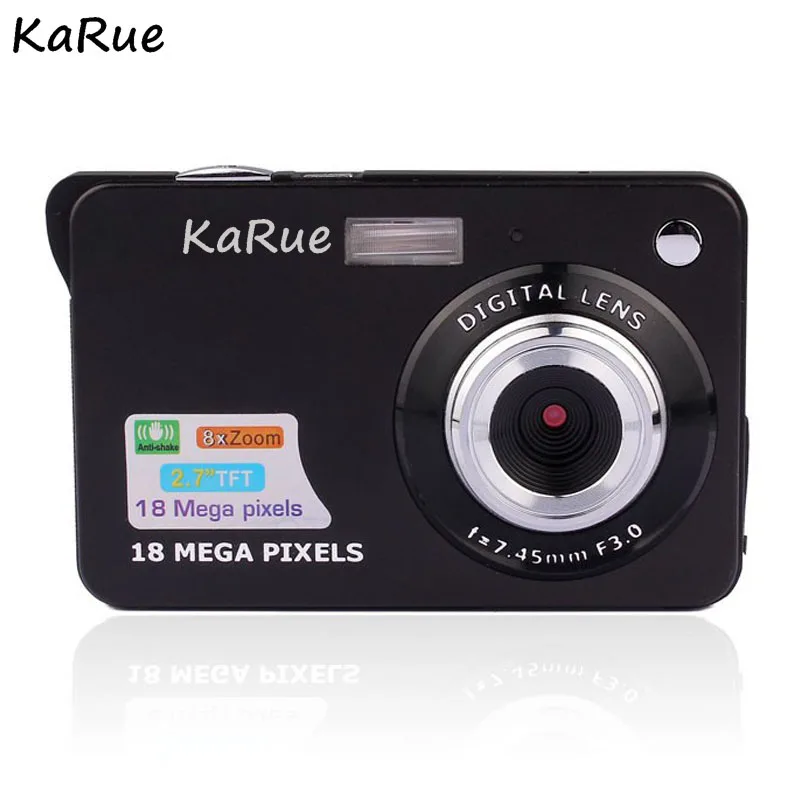 KaRue DC-530I 2,7 ''TFT lcd HD 720 P 18MP Цифровая видеокамера камера 8x зум анти-встряхивание новейшая Горячая дорожная домашняя камера 5