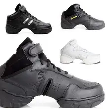 Новинка года; кожаные туфли на высоком каблуке; Туфли на танкетке; цвет черный, белый; танцевальные туфли; джазовые кроссовки; женские кроссовки в стиле хип-хоп