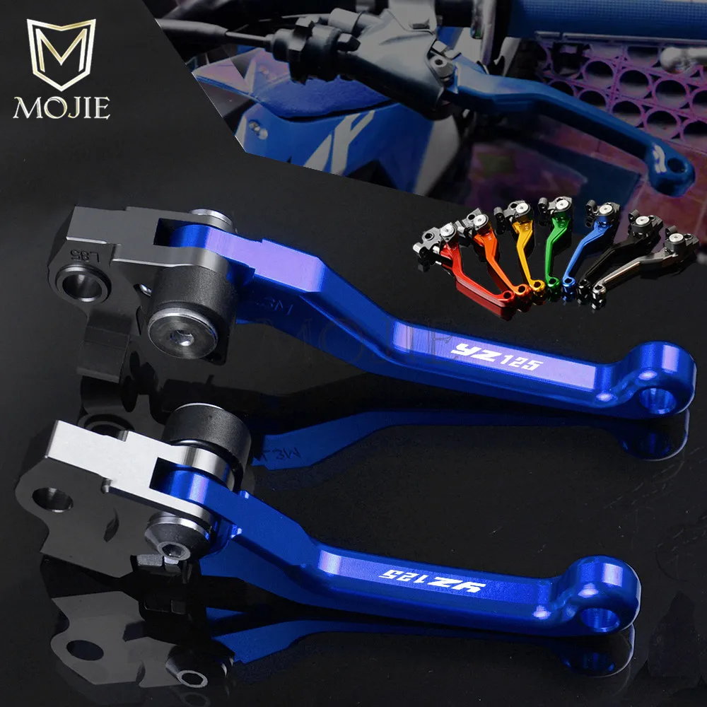 Для YAMAHA YZ125 YZ 125 1989 1995 2001 2007 2008 2014 2015 2019 2018 Мотокросс CNC рычаги поворотного тормоза