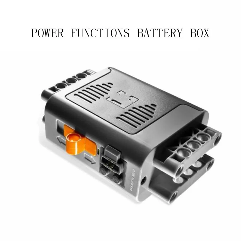 Technic Mechanical Series Power Functions Servo Motor Battery Box IR Remote Receiver LED Light Building Block Brick Gifts 20004