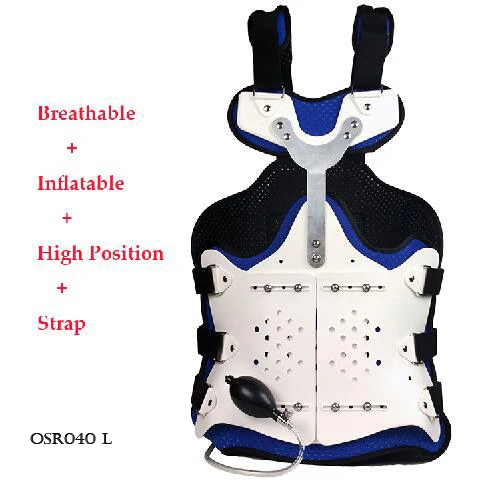 Medical Thoracolumbar Orthosis Adjustable Spine Lumbar Support Thoracic After Fracture Fixation Waist Brace Compression Fracture - Цвет: OSR040 L