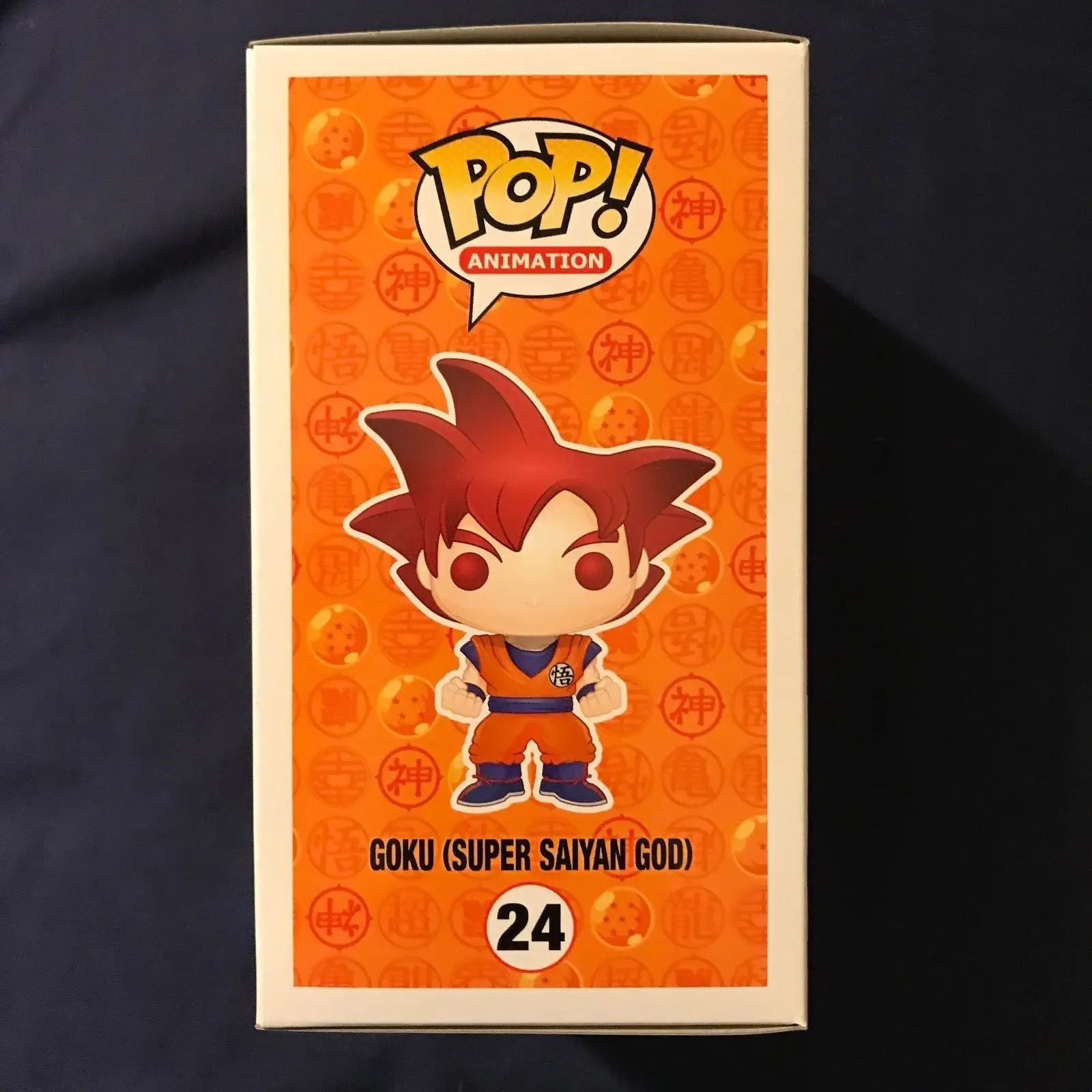 100% Оригинальный эксклюзивный официальный Funko pop Dragon Ball Z Super Saiyan God Goku красная