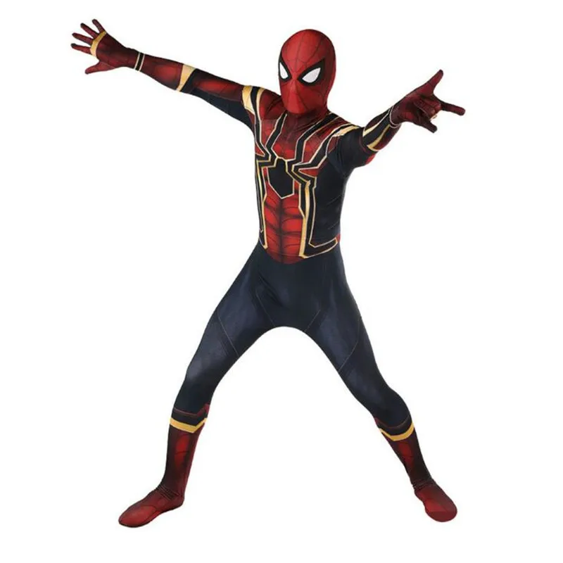 2018 New Style Movie Spider Man Homecoming Cosplay Costumes Tom Holland Bodysuit Adult Child Christmas Party Costume Jumpsuits 2018 New Style Movie Spider Man Homecoming Cosplay Costumes Tom Holland Bodysuit Adult Child Christmas Party Costume Jumpsuits
