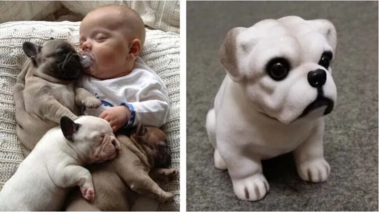  TOYL Cute Dog Doll Car Nodding Dog Shakes His Head Shaking Dog For Car Decoration