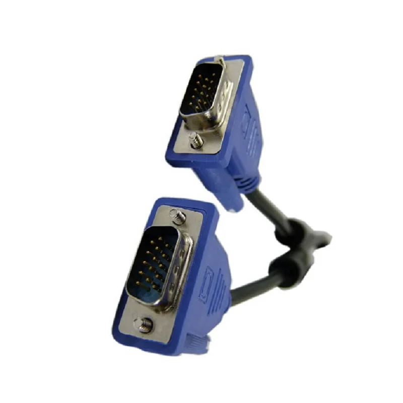 20pcs/lot 3m SVGA VGA Monitor M/M Male To Male Extension Cable free Shipping by DHL/ups/TNT/Fedex