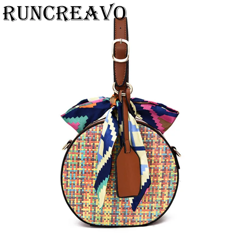 

Summer Crossbody Bags For Women 2019 Luxury Handbags Women Bags Designer Famous Brand Ladies chain ribbon Wicker Straw tote Bag