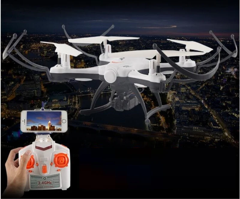

Middle Size Wifi fpv rc drone M7 Headless Mode One Key Return 2.4G 4CH 6-Axis Waterproof RC helicopter can with HD WIFI camera