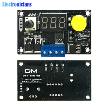 

DC 6-30V 12V 24V MAX 8A LED Adjustable With Digtal Display Motor PWM Speed Controller DC Motor Control CV Governor Switch Module