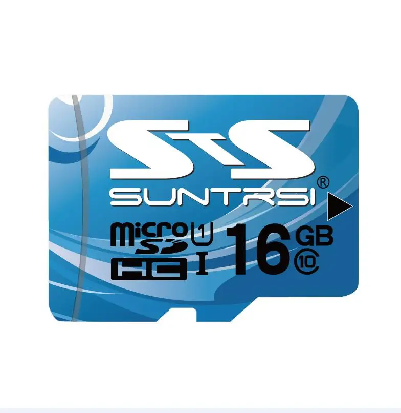 Карта памяти Suntrsi, 128 ГБ, Micro SD, TF карта, высокая скорость, класс 10, 64 ГБ, 32 ГБ, Mini TF карта для смартфонов и камер - Емкость: 16GB Class 10