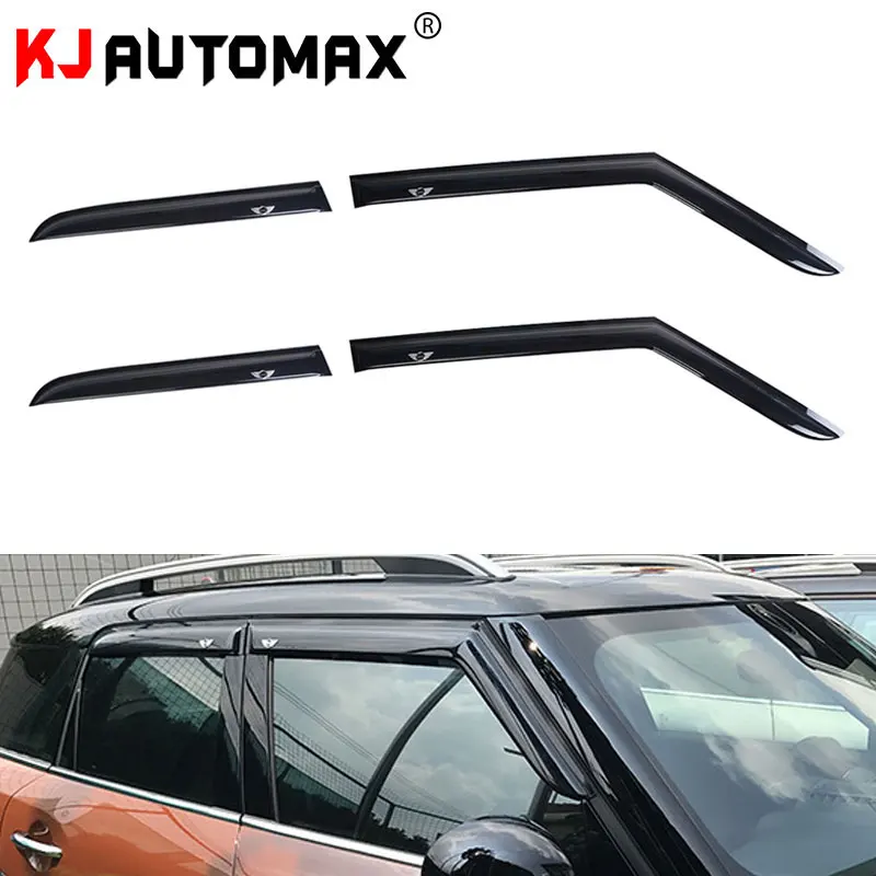 

KJAUTOMAX Car Styling Accessories Vent Window Visor Sunshade Rainroof For Mini Cooper F60