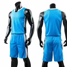 Набор баскетбольных футболок, Мужская пустая спортивная футболка, спортивные костюмы с карманами, дышащий Быстросохнущий баскетбольный костюм-униформа