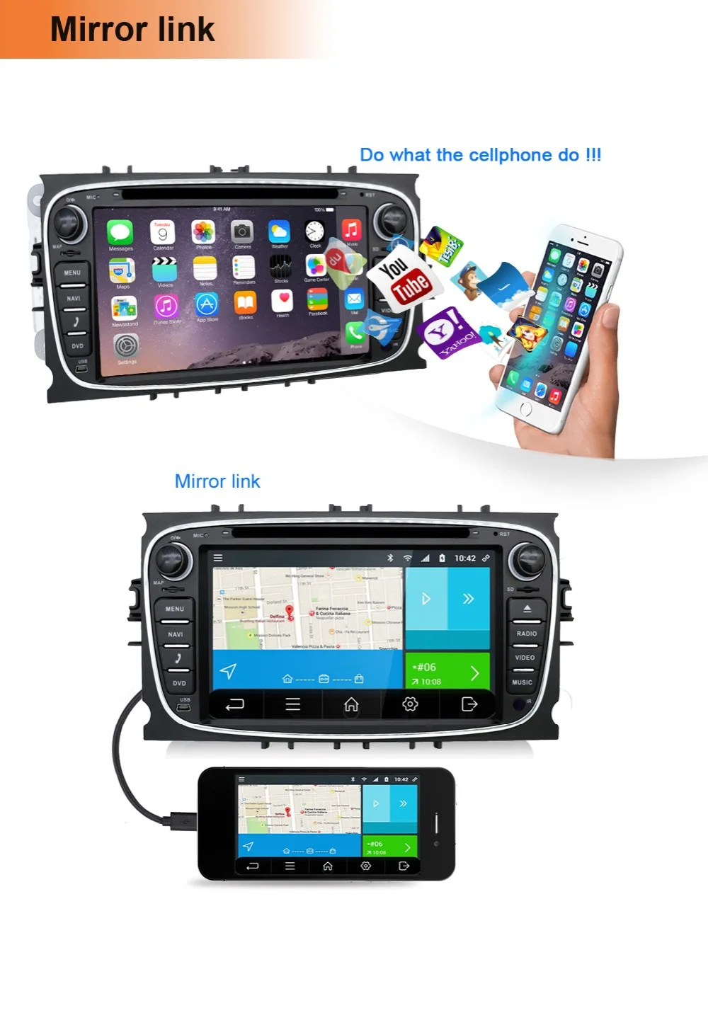 Clearance Bosion 8 Core Android 9 Car DVD Player 2 Din radio GPS Navi for Ford Focus Mondeo Kuga C-MAX S-MAX Galaxy Audio Stereo Head Unit 11 Clearance Bosion 8 Core Android 9 Car DVD Player 2 Din radio GPS Navi for Ford Focus Mondeo Kuga C-MAX S-MAX Galaxy Audio Stereo Head Unit 11
