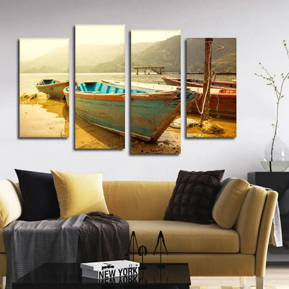 Nepalese_Boat_Ride_Multi_Panel_Canvas_Wall_Art_LR2_1200x1200