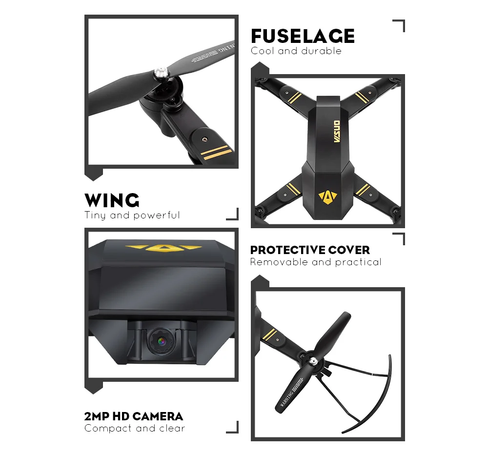 XS809HW Foldable RC Drone XS809HW Foldable RC Drone