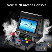 Портативная ретро мини портативная игровая консоль 4,3 дюймов Аркада 64bit Классическая семейная видео Игровая приставка встроенный 3000 игр