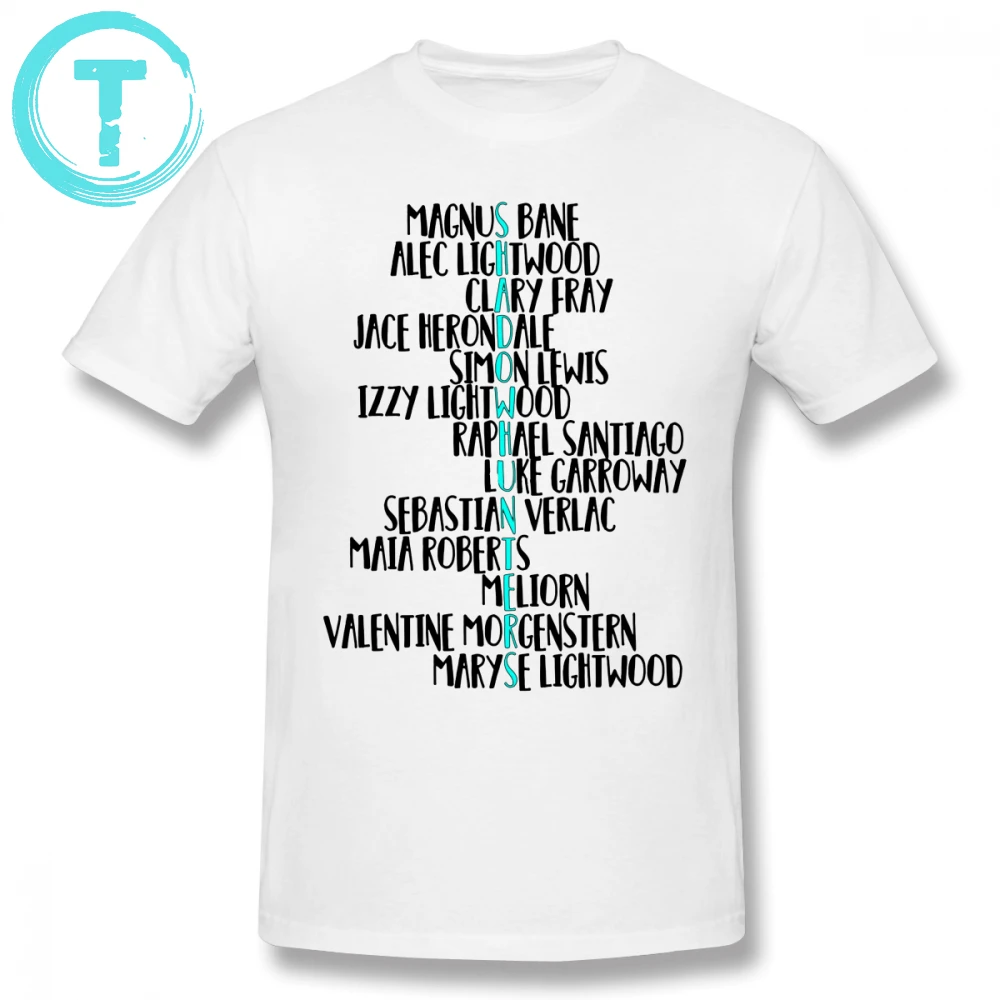 

Shadowhunters T Shirt Shadowhunters T-Shirt Men Oversized Tee Shirt Printed Classic Short Sleeve Awesome Cotton Tshirt