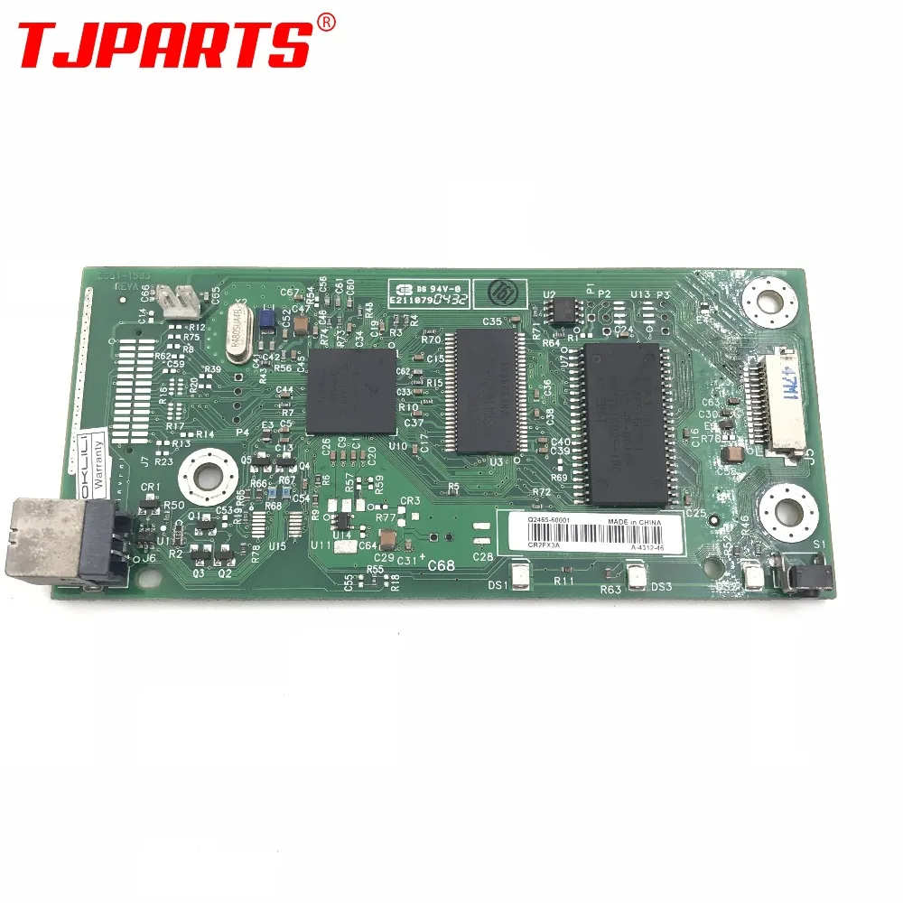 

Q2465-60001 Q3649-60002 FORMATTER PCA ASSY Formatter Board logic Main Board MainBoard mother board for HP 1012 1010