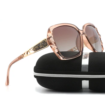 

Women Polarized Sunglasses Car Driving Goggles Round Cat Vintage Classic Simple Elegant Style Uv400 2019