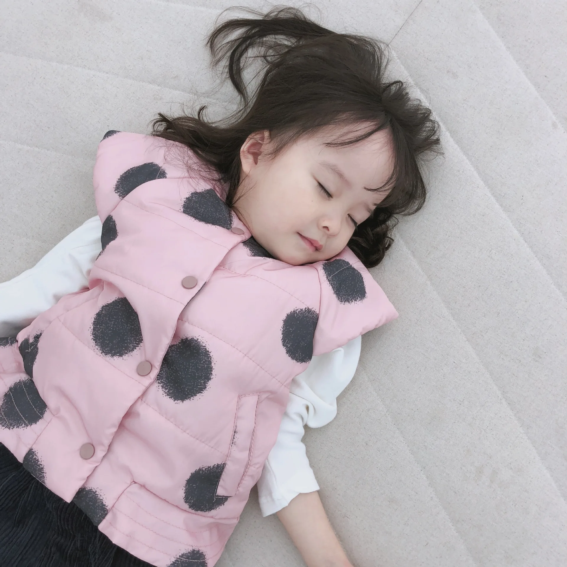 Children's Cotton Vest Girl's Vest Vest Baby Baby Cotton Padded Jacket