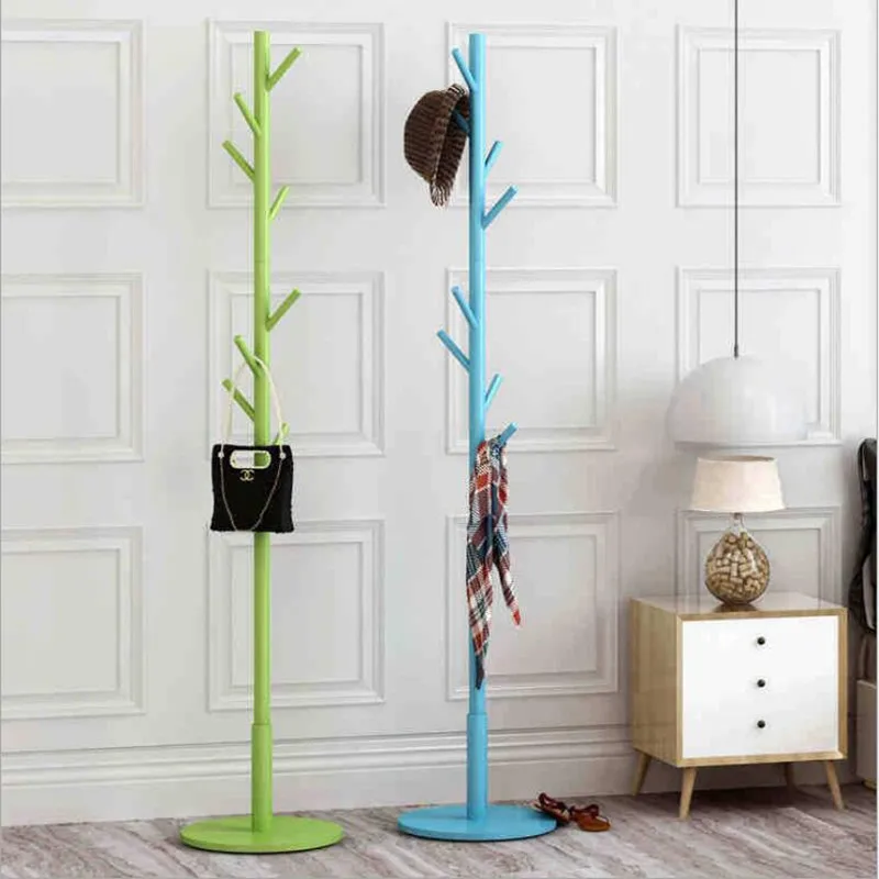 

European Style Coat Rack perchero de pie Floor Standing Clothes Hanger For Living room Bedroom Modern Home Furniture cabide