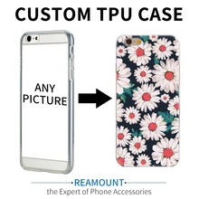 600 шт. Уникальный персонализированные Индивидуальные DIY печати прозрачный ТПУ чехол для Apple iPhone 7 7 плюс 6 6S плюс 5 5S