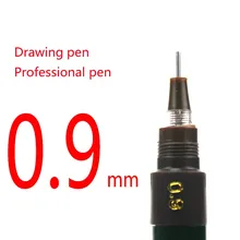 10 шт 0,9 мм герой перезаряжаемая игла для чернил ручки для рисования ручка техническая ручка
