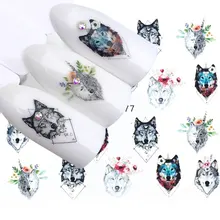Наклейки для ногтей s переводные наклейки для ногтей цветущие Цветочные наклейки для маникюра украшения для ногтей