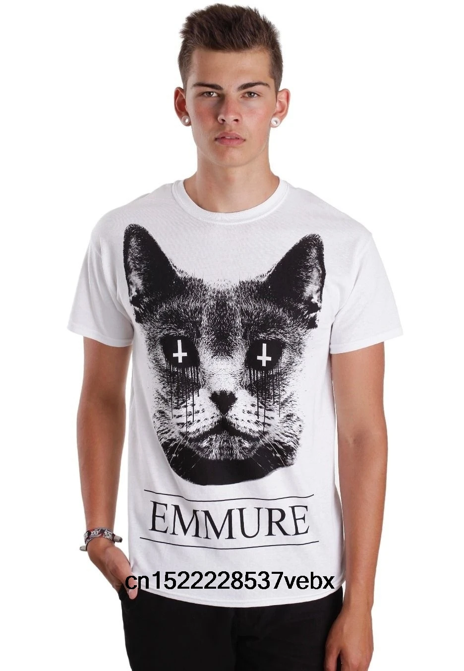 Футболка Emmure Cat Cult White|Футболки| |