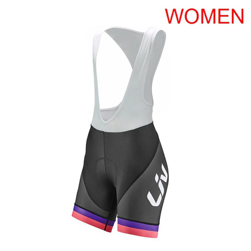 Женская велосипедная Джерси профессиональная, командная, велосипедная форма, шорты, костюм, летняя быстросохнущая Mtb велосипедная форма, Y052102 - Цвет: only bib shorts 08
