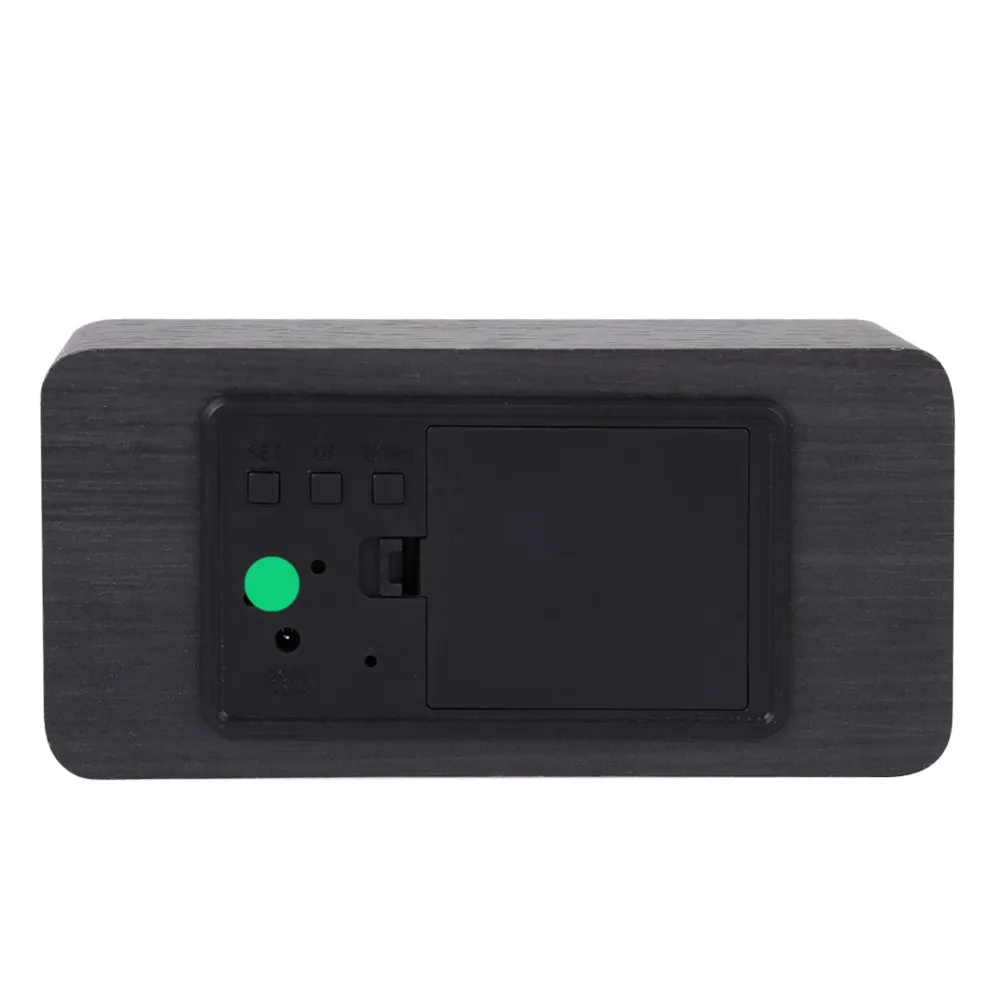 Светодиодный электронный будильник со звуковым голосовым управлением