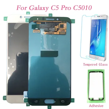 

Test LCD Screen For Samsung Galaxy C5 Pro C5010 Touch Screen Digitizer LCD Display For Samsung C5010 C5 Pro Assembly Original