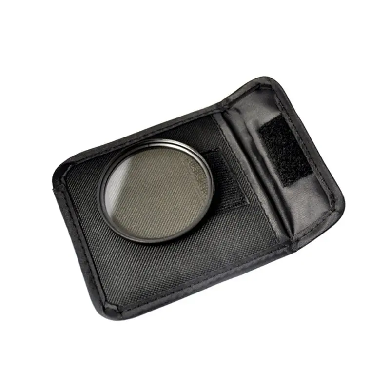 

Zomei Camera UV CPL Lens Filter Case Protective Box Storage Case Lens Filter Bag Circular Filter Holder Protector Pouch